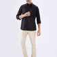 Parx Black Casual Shirt