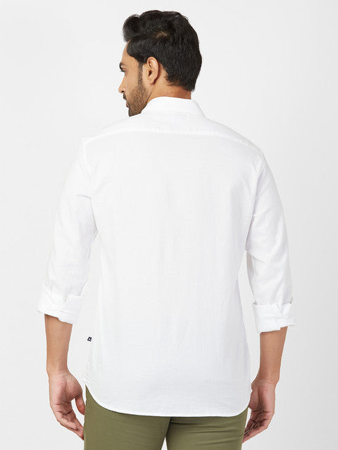 Parx White Casual Shirt