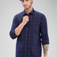 Parx Blue Casual Shirt 