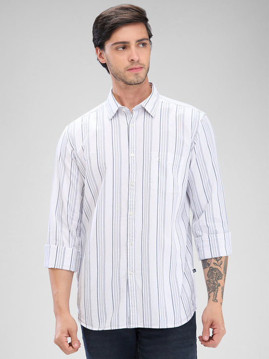 Parx White Casual Shirt 