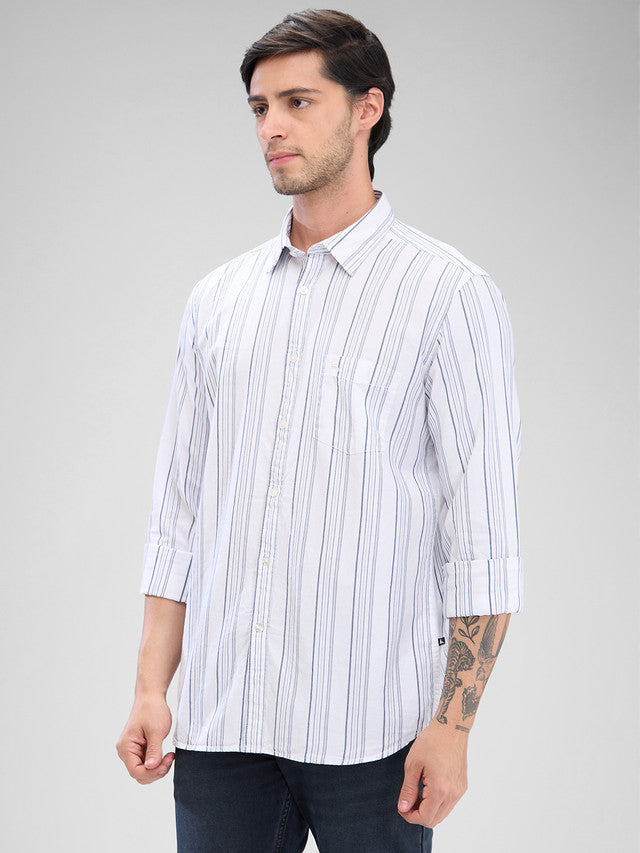 Parx White Casual Shirt 