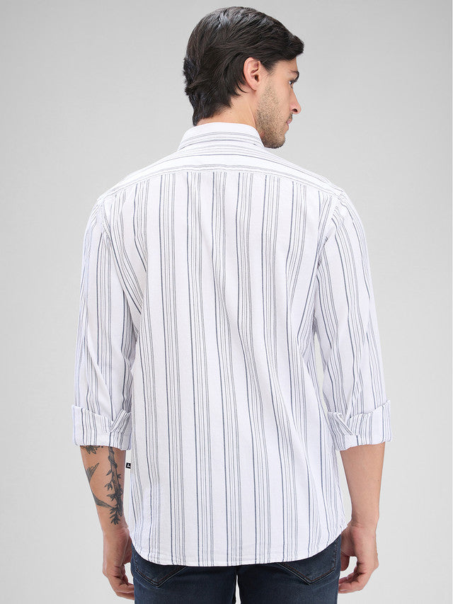 Parx White Casual Shirt 