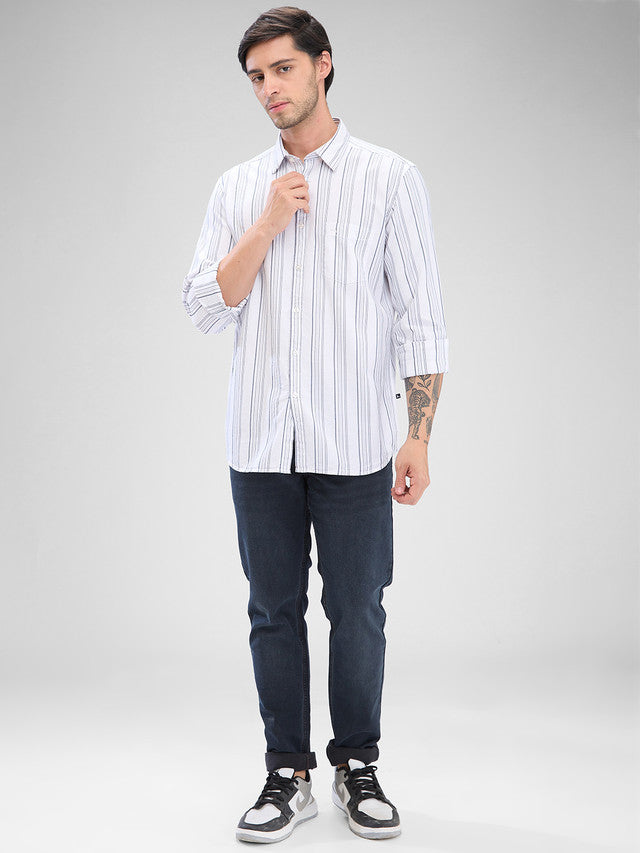 Parx White Casual Shirt 