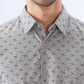 Parx Grey Casual Shirt
