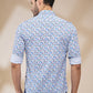 Parx Blue Casual Shirts