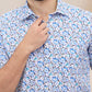 Parx Blue Casual Shirts