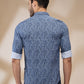 Parx Blue Casual Shirts