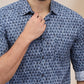 Parx Blue Casual Shirts