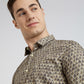 Parx Green Casual Shirt 