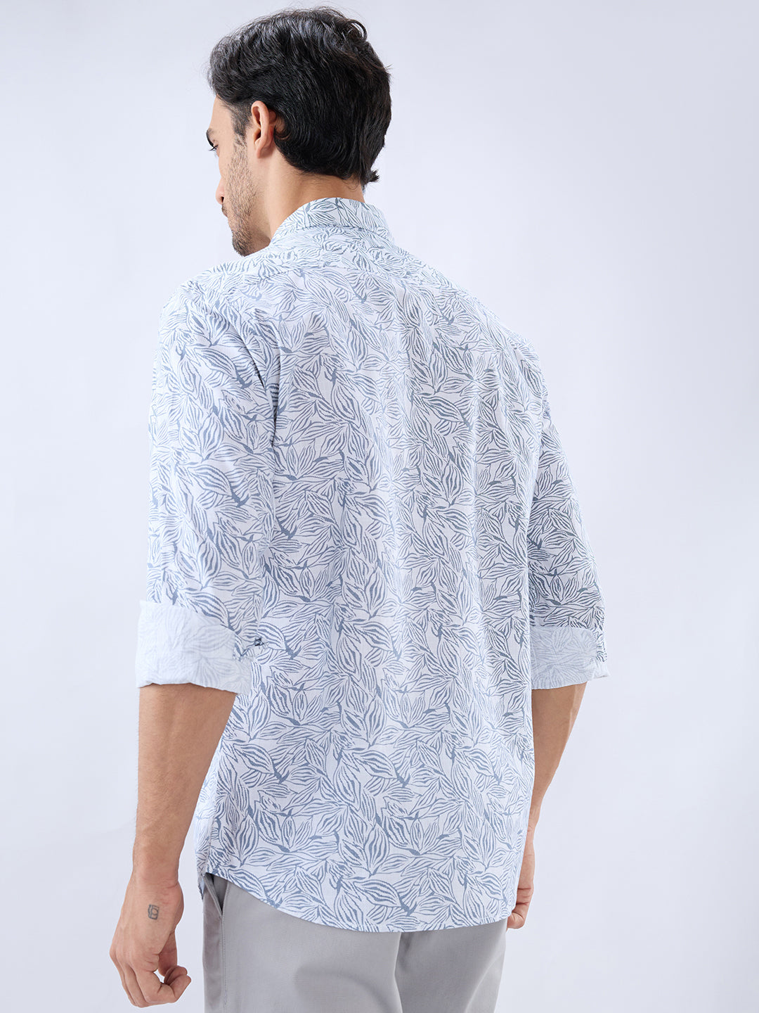 Parx White Casual Shirt