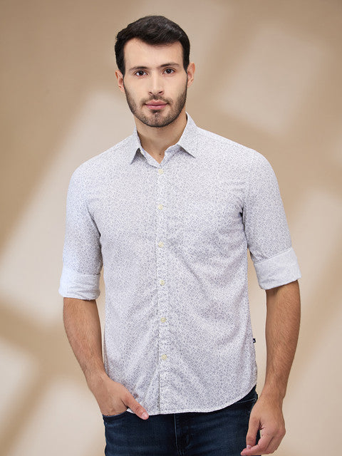 Parx Grey Casual Shirts
