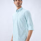 Parx Green Casual Shirt