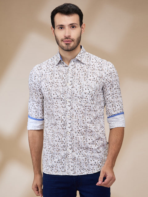 Parx Green Casual Shirt 