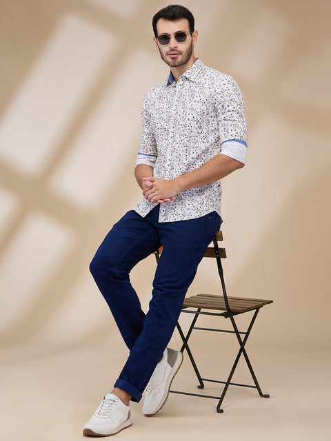 Parx Green Casual Shirt 