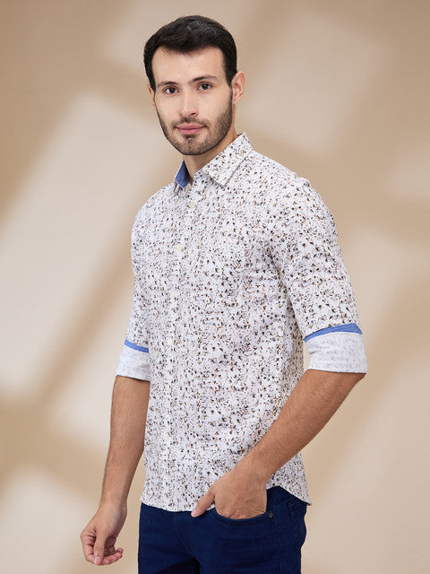 Parx Green Casual Shirt 