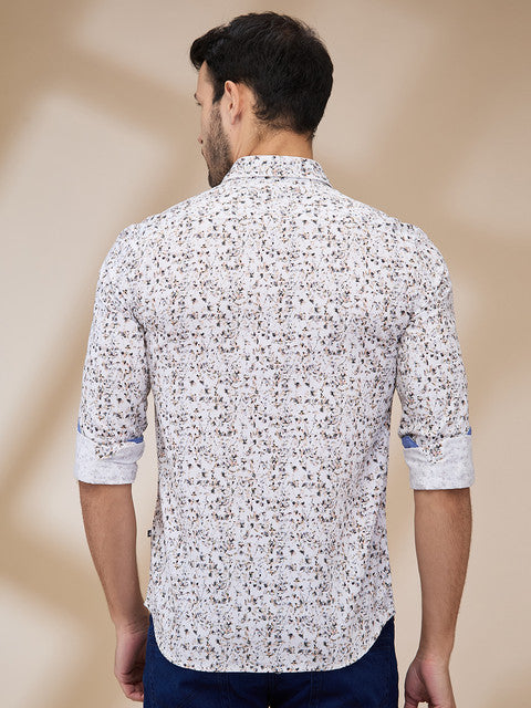Parx Green Casual Shirt 