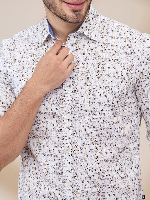 Parx Green Casual Shirt 