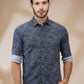 Parx Blue Casual Shirts