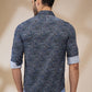 Parx Blue Casual Shirts