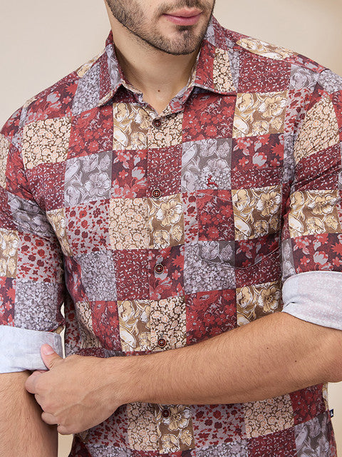 Parx Red Casual Shirts