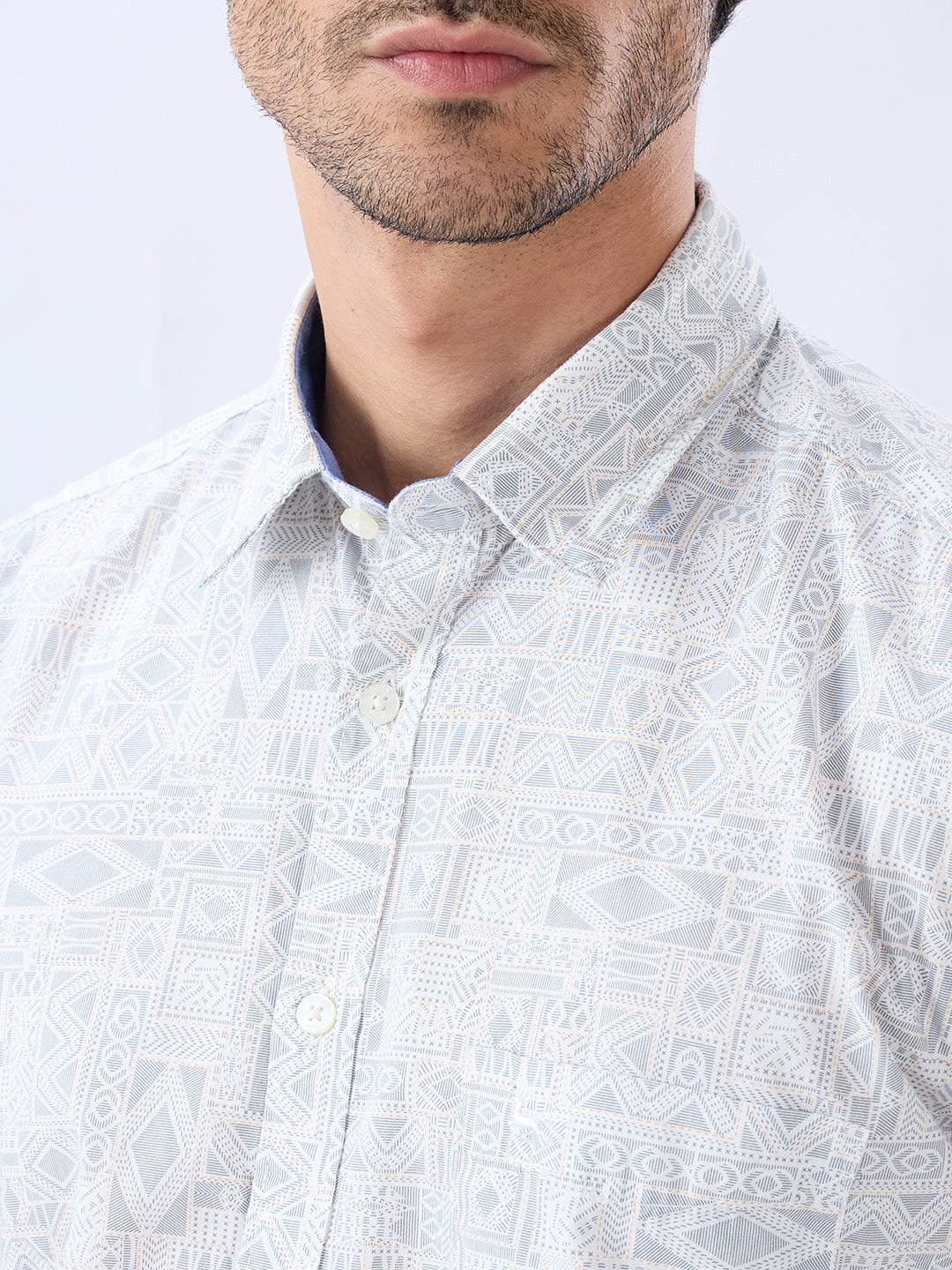 Parx Grey Casual Shirt
