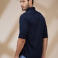 Parx Blue Casual Shirts