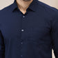 Parx Blue Casual Shirts