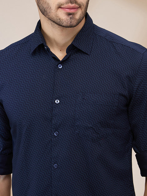 Parx Blue Casual Shirts