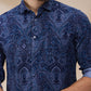 Parx Blue Casual Shirts