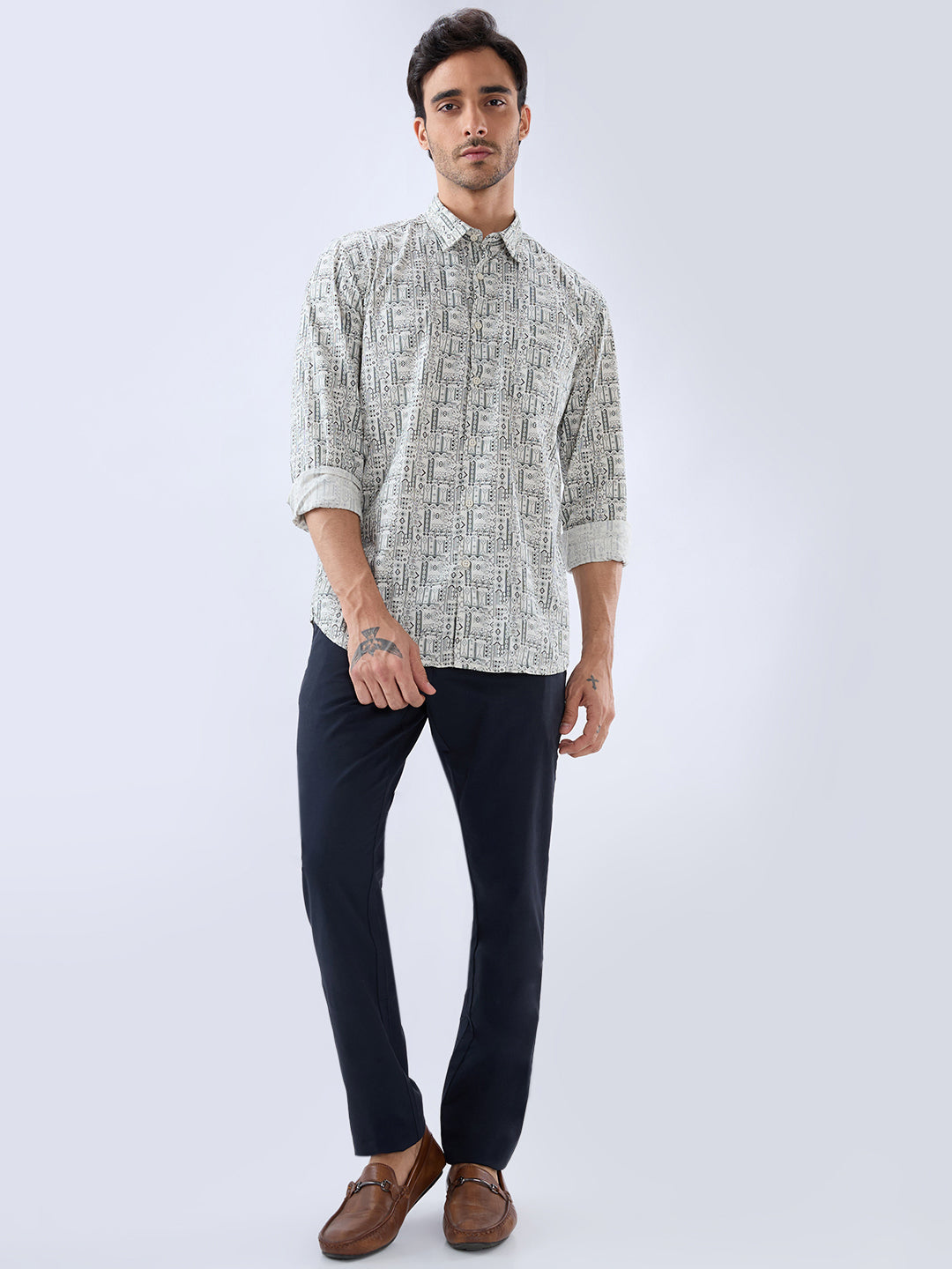 Parx Fawn Casual Shirt