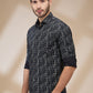 Parx Black Casual Shirt 