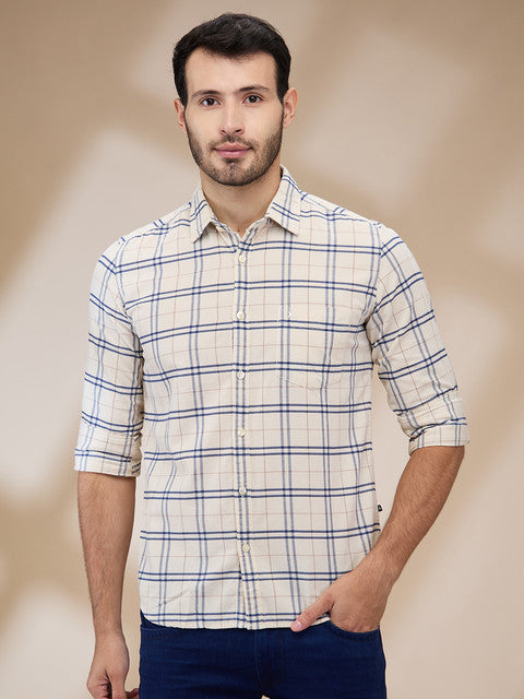 Parx Brown Casual Shirt 