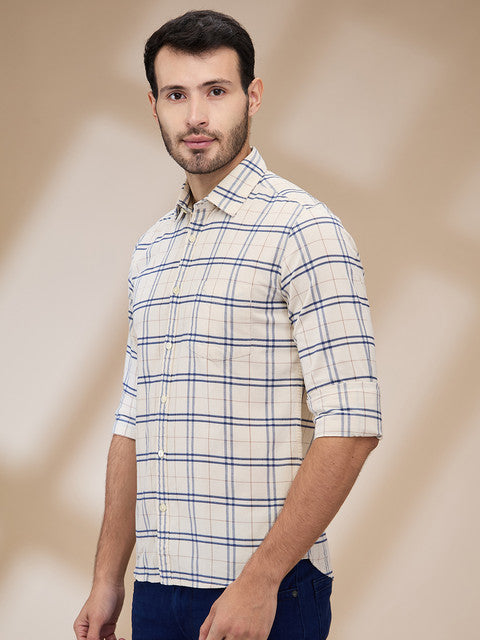 Parx Brown Casual Shirt 