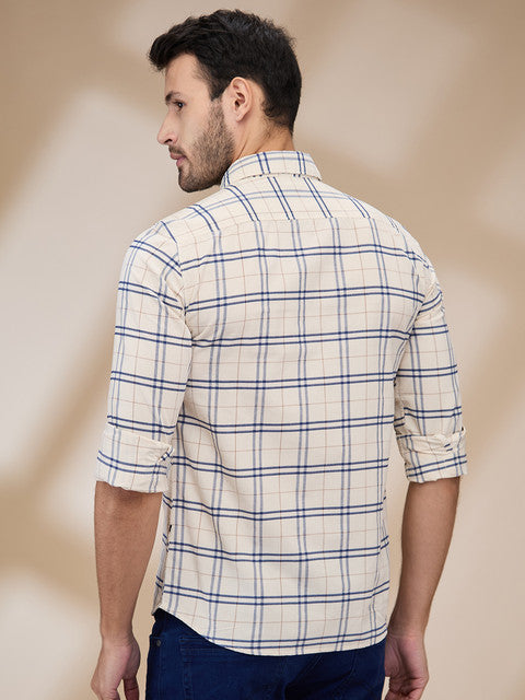 Parx Brown Casual Shirt 