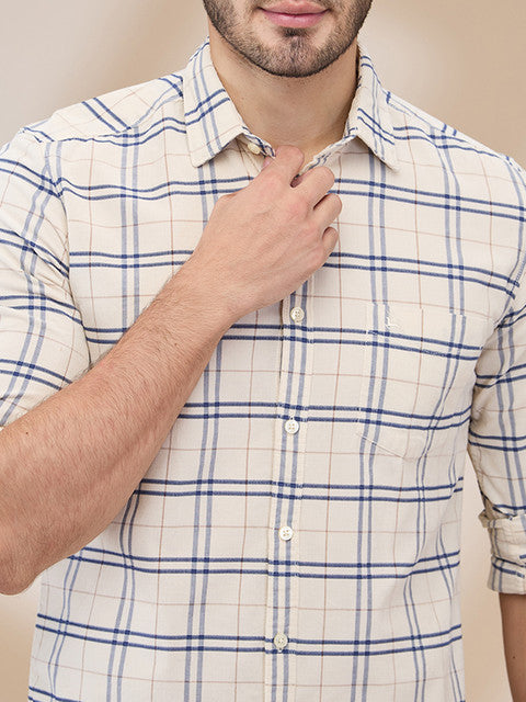 Parx Brown Casual Shirt 