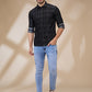 Parx Black Casual Shirt 