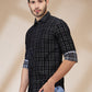 Parx Black Casual Shirt 