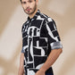 Parx Black Casual Shirts