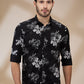 Parx Black Casual Shirts