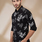 Parx Black Casual Shirts