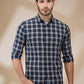 Parx Blue Casual Shirts