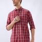 Parx Red Casual Shirt