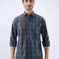 Parx Blue Casual Shirt