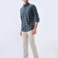 Parx Blue Casual Shirt