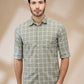Parx Green Casual Shirt 