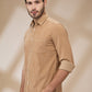 Parx Brown Casual Shirt