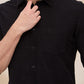 Parx Black Casual Shirt