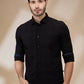 Parx Black Casual Shirt