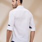 Parx White Casual Shirts