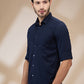Parx Blue Casual Shirts